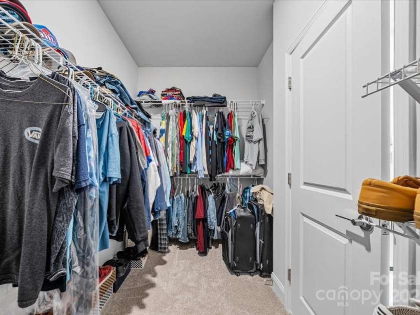 1302 Black Walnut Street, Monroe, NC 28112.  MLS# CAR4277841, YatesRealty ID 25335. Primary walk-in closet