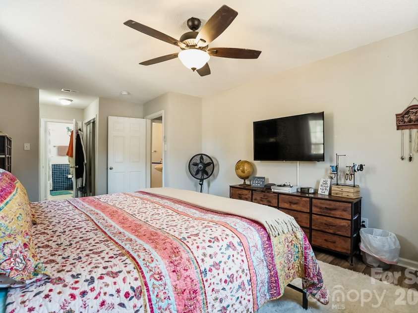167 Main Street, Richburg, SC 29729.  MLS# CAR4344470, YatesRealty ID 25337. MASTER BEDROOM