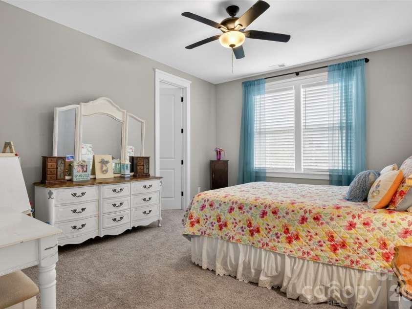 5811 Kristi Lane, Midland, NC 28107.  MLS# CAR4365681, YatesRealty ID 25349. Upstairs Bed 2