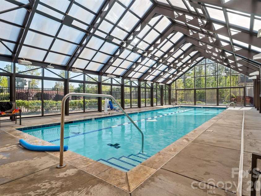 82212 Standing Oak Drive, Charlotte, NC 28278.  MLS# CAR4367652, YatesRealty ID 25352. Heated Indoor Pool - Regency at Palisades