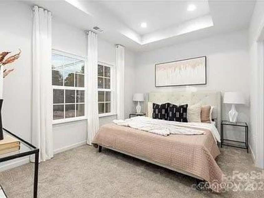 1604 Main Street, Mount Holly, NC 28120.  MLS# CAR4258910, YatesRealty ID 25353. Staged main BR