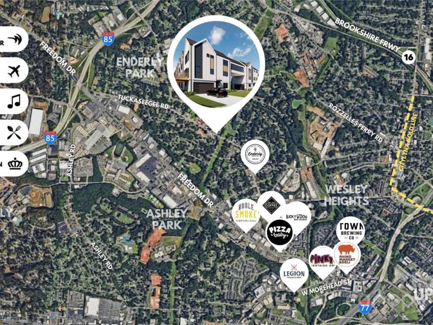 3007 Yada Lane, Charlotte, NC 28208.  MLS# CAR4280857, YatesRealty ID 25355. 