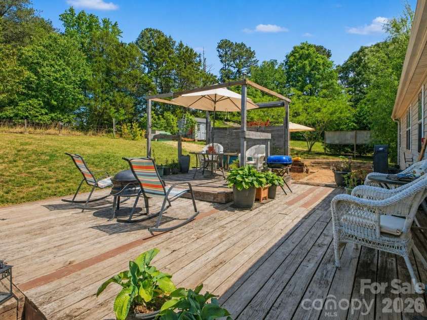 539 Brawley Road, Cleveland, NC 27013.  MLS# CAR4380708, YatesRealty ID 25359. Virtually removed EZUP Tent viewed in next photos