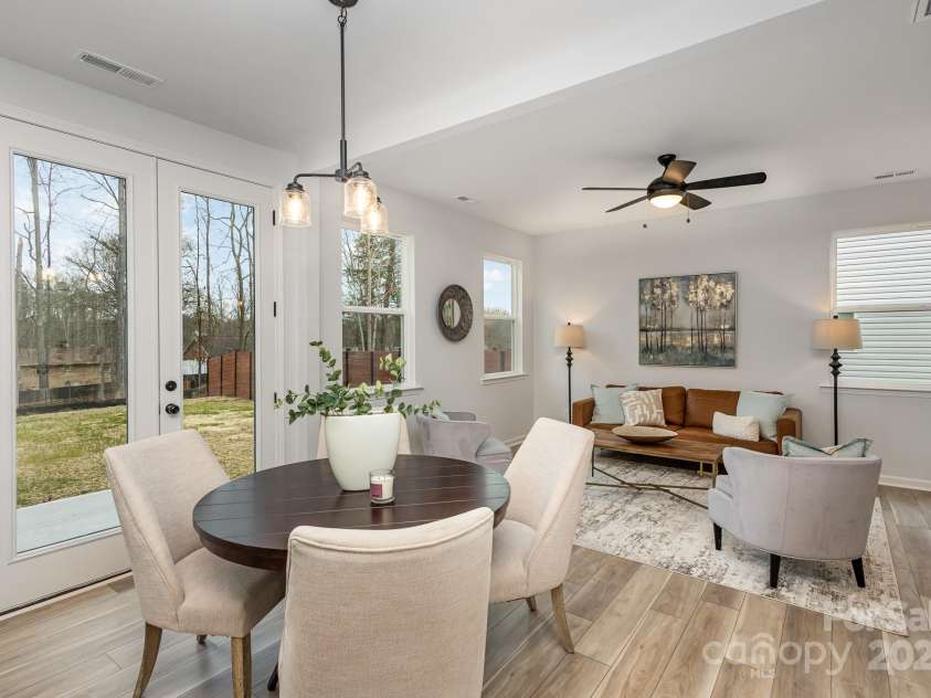 2008 Sadler Woods Lane, Charlotte, NC 28214.  MLS# CAR4233955, YatesRealty ID 2536. Dining area. Representative Photo