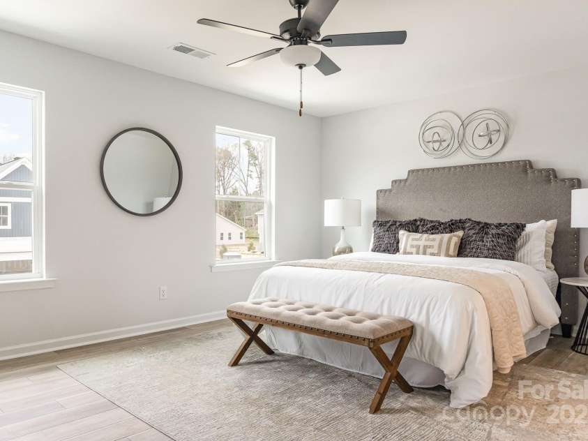 2008 Sadler Woods Lane, Charlotte, NC 28214.  MLS# CAR4233955, YatesRealty ID 2536. Primary Suite. Representative Photo