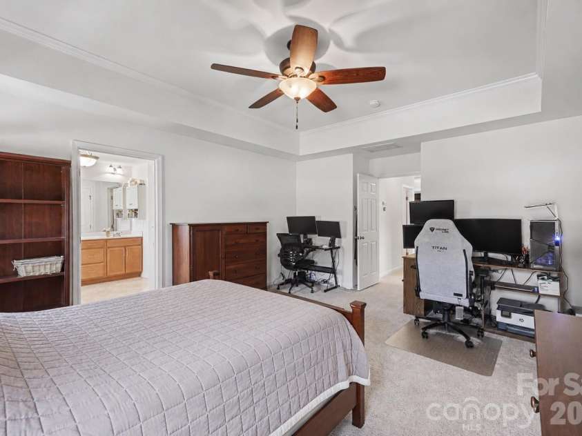 9107 Kensington Forest Drive, Harrisburg, NC 28075.  MLS# CAR4377399, YatesRealty ID 25360. Accented with a Trey Ceiling adds a nice touch