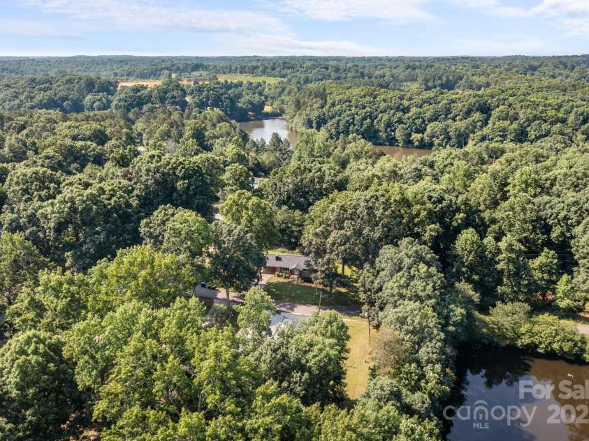 143 Bostian Lake Road, Statesville, NC 28677.  MLS# CAR4275561, YatesRealty ID 25365. Aerial View