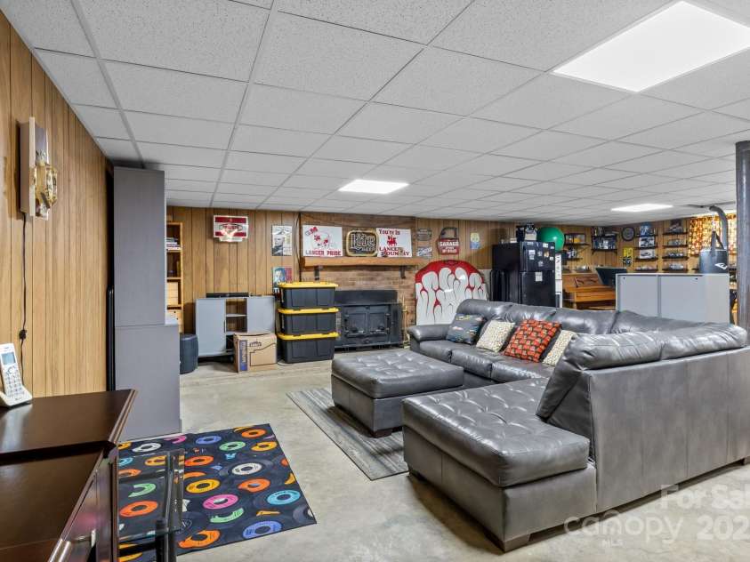 143 Bostian Lake Road, Statesville, NC 28677.  MLS# CAR4275561, YatesRealty ID 25365. Basement