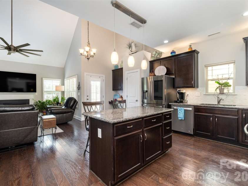 131 Aztec Circle, Mooresville, NC 28117.  MLS# CAR4362452, YatesRealty ID 25366. Open Floor Plan