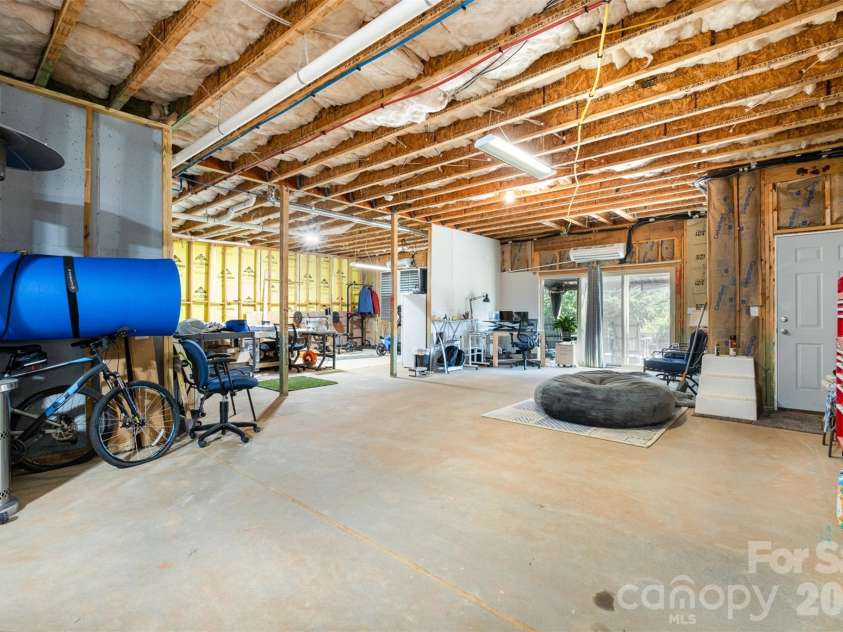 131 Aztec Circle, Mooresville, NC 28117.  MLS# CAR4362452, YatesRealty ID 25366. Wonderful unfinished Basement plumbed for future bath