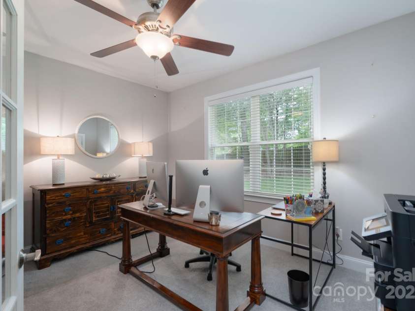 1643 Essex Hall Drive, Rock Hill, SC 29730.  MLS# CAR4258475, YatesRealty ID 25366. Bedroom being used as an office