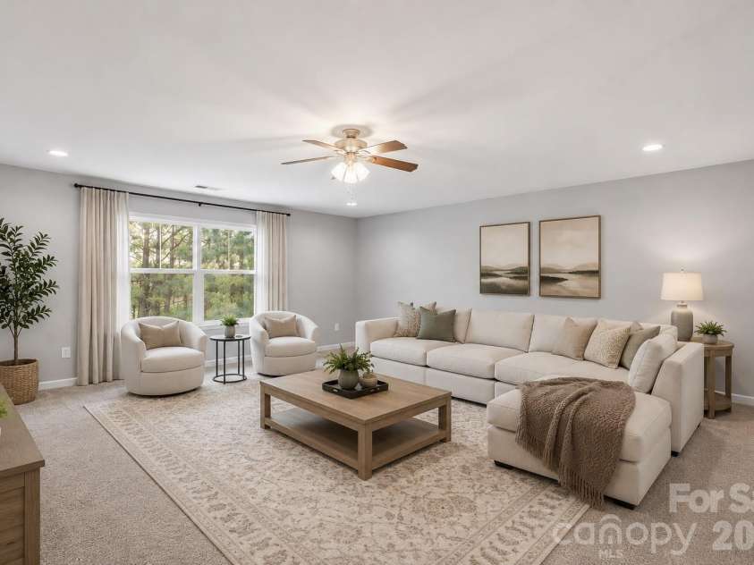 616 Winter Walk Lane, Clover, SC 29710.  MLS# CAR4380064, YatesRealty ID 25367. Virtually Staged Loft area