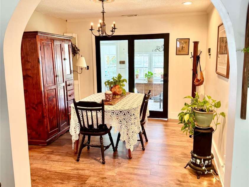 227 Reep Drive, Morganton, NC 28655.  MLS# CAR4312133, YatesRealty ID 25372. Main house dining room