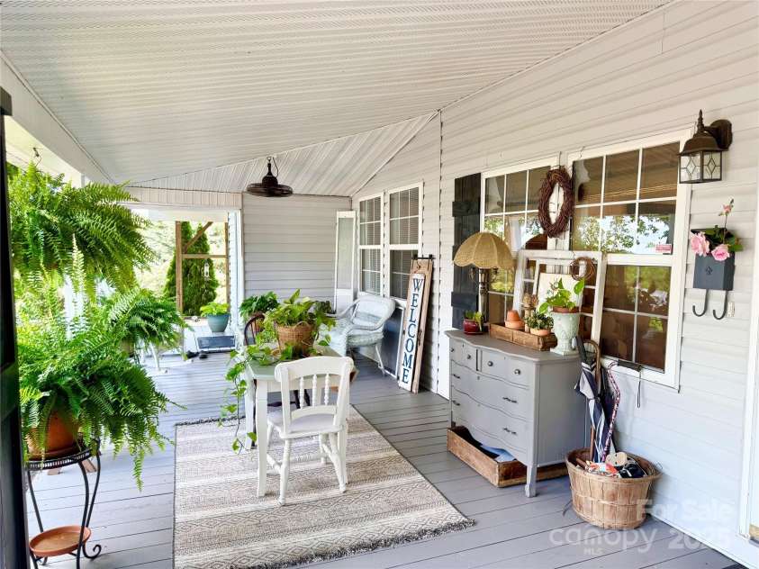 227 Reep Drive, Morganton, NC 28655.  MLS# CAR4312133, YatesRealty ID 25372. Main house front porch