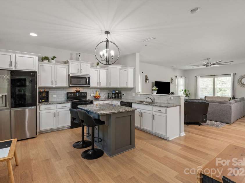 389 Whispering Hills Drive, Locust, NC 28097.  MLS# CAR4273635, YatesRealty ID 25374. Open Concept living