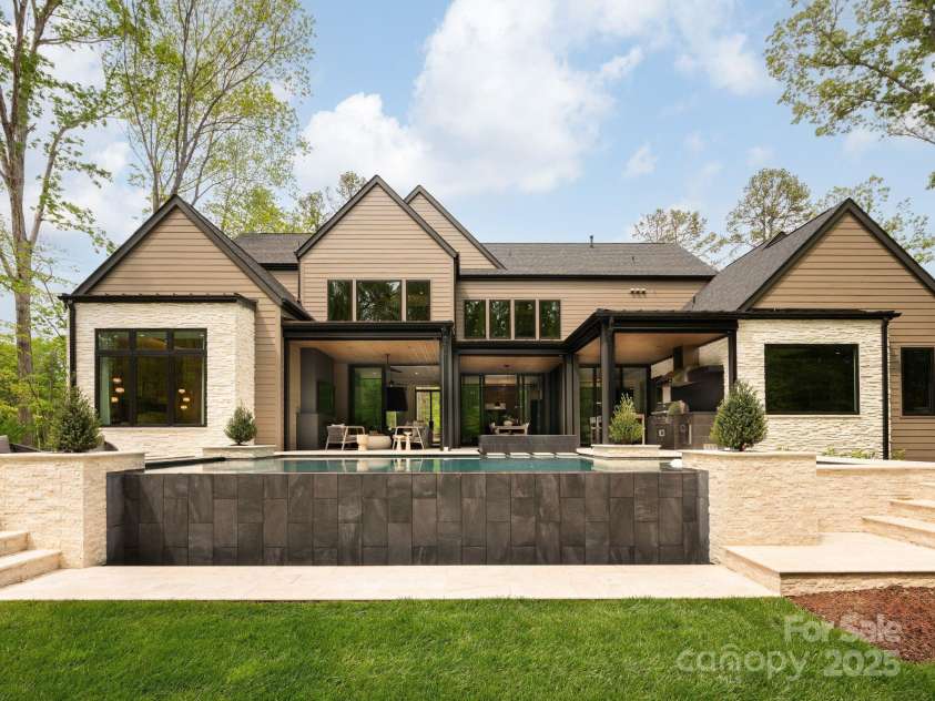 116 Hunt Camp Trail, Davidson, NC 28036.  MLS# CAR4205706, YatesRealty ID 2538. Pool with Waterfall Edge