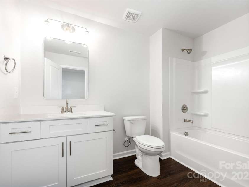 3001 Sadler Woods Lane, Charlotte, NC 28214.  MLS# CAR4272760, YatesRealty ID 25380. Secondary full bathroom. Representational Photo.