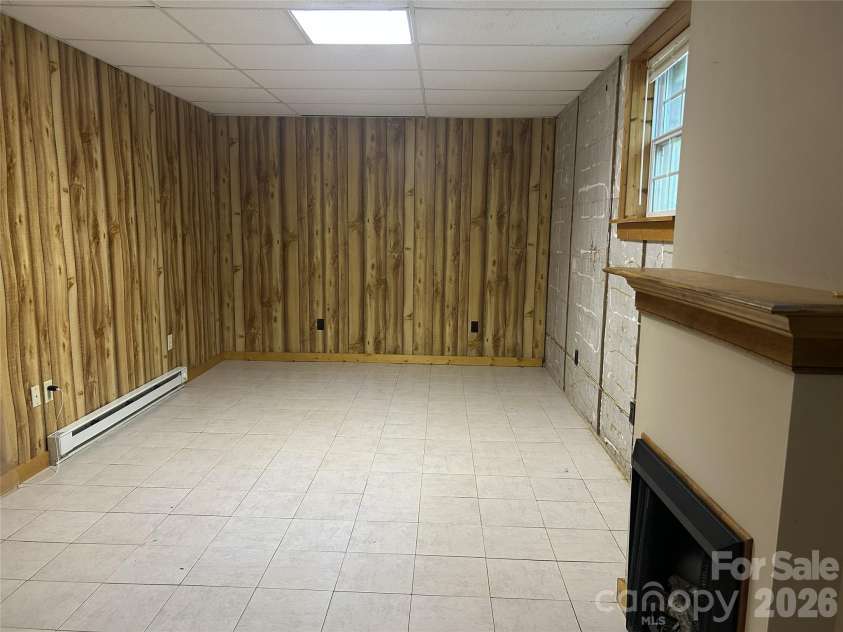 2051 Sutton Spring Road, York, SC 29745.  MLS# CAR4383938, YatesRealty ID 25388. Unfinished basement