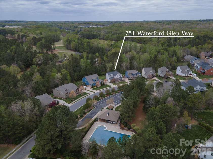751 Waterford Glen Way, Rock Hill, SC 29730.  MLS# CAR4357653, YatesRealty ID 25390. 