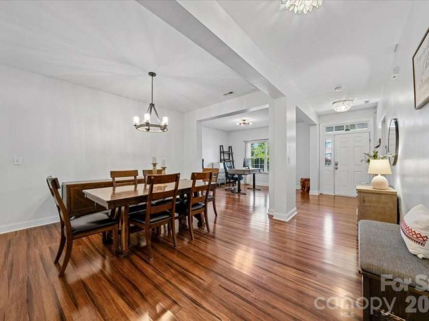 1006 Spring Rose Lane, Matthews, NC 28104.  MLS# CAR4382311, YatesRealty ID 25396. Dining Room