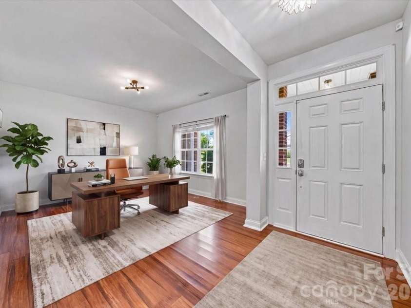 1006 Spring Rose Lane, Matthews, NC 28104.  MLS# CAR4382311, YatesRealty ID 25396. Virtually Staged Office