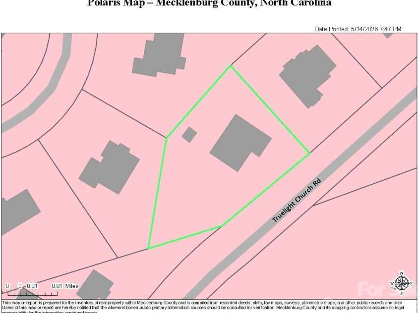 9509 Truelight Church Road, Mint Hill, NC 28227.  MLS# CAR4373832, YatesRealty ID 25397. 
