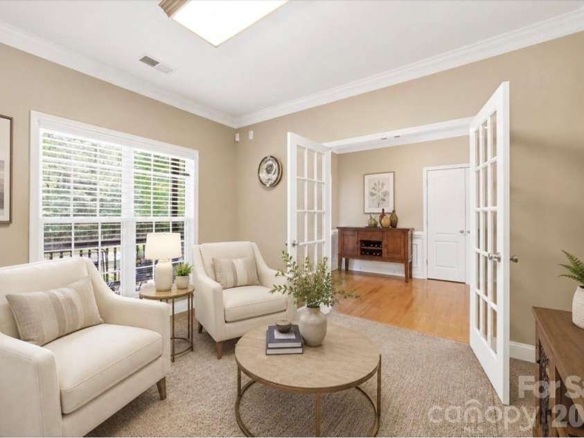 9509 Truelight Church Road, Mint Hill, NC 28227.  MLS# CAR4373832, YatesRealty ID 25397. Virtually staged currently Den. Dining room option