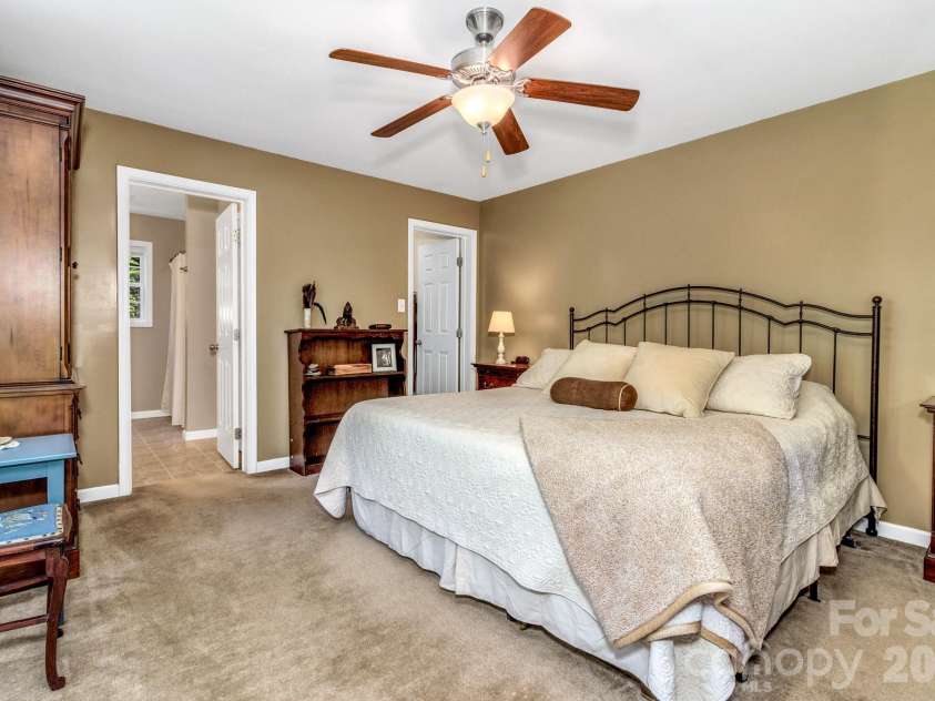 152 Joe Jenkins Road, Fairview, NC 28730.  MLS# CAR4350959, YatesRealty ID 25401. Primary bedroom