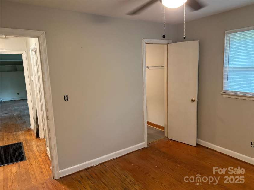 100 Duncan Drive, Shelby, NC 28152.  MLS# CAR4275106, YatesRealty ID 25404. Bedroom w/ door to full bath