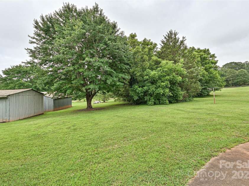 1212 Salem Church Road, Lincolnton, NC 28092.  MLS# CAR4279643, YatesRealty ID 25405. Backyard