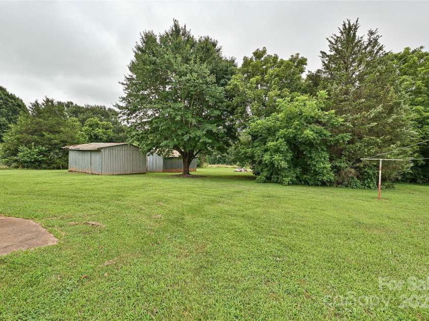 1212 Salem Church Road, Lincolnton, NC 28092.  MLS# CAR4279643, YatesRealty ID 25405. Backyard