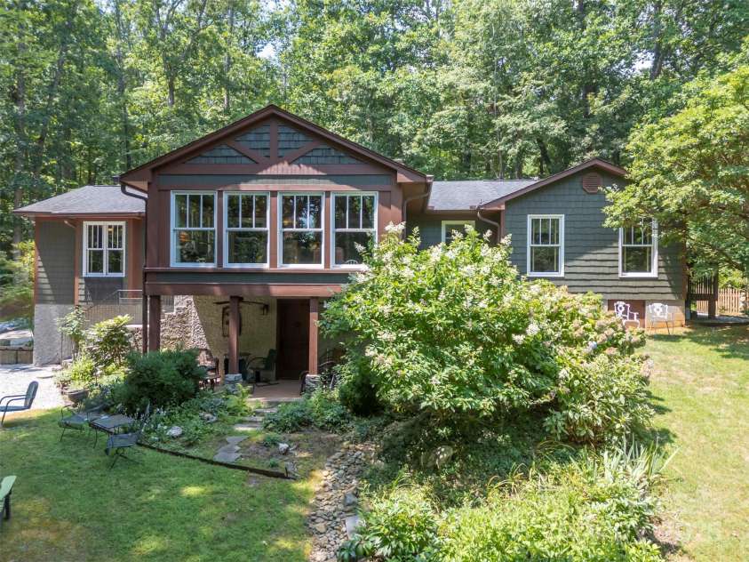 85 Red Bird Road, Tryon, NC 28782.  MLS# CAR4278468, YatesRealty ID 25406. Front Elevation