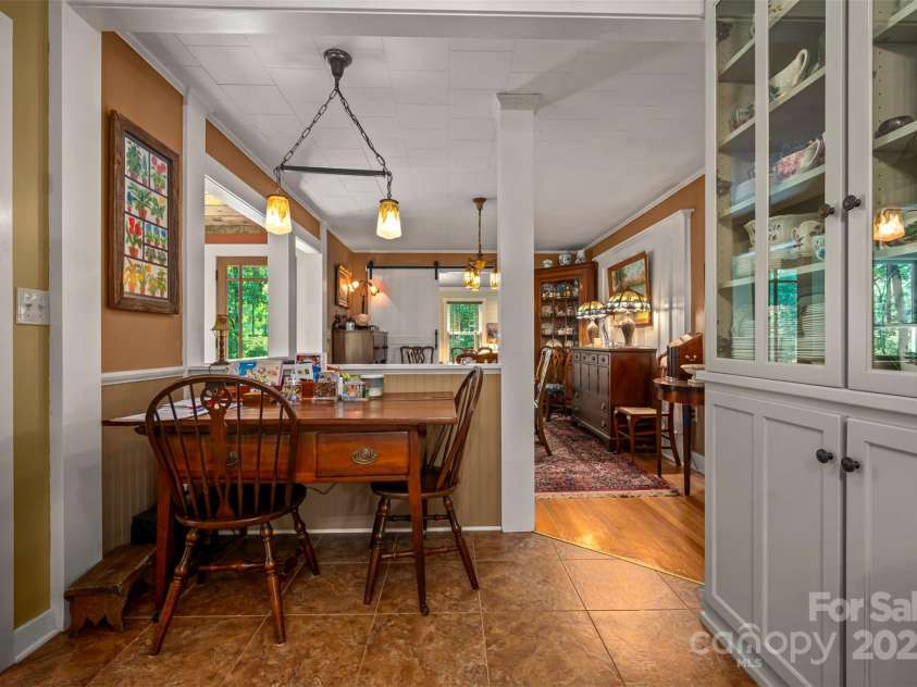 85 Red Bird Road, Tryon, NC 28782.  MLS# CAR4278468, YatesRealty ID 25406. Office Spot off Kitchen