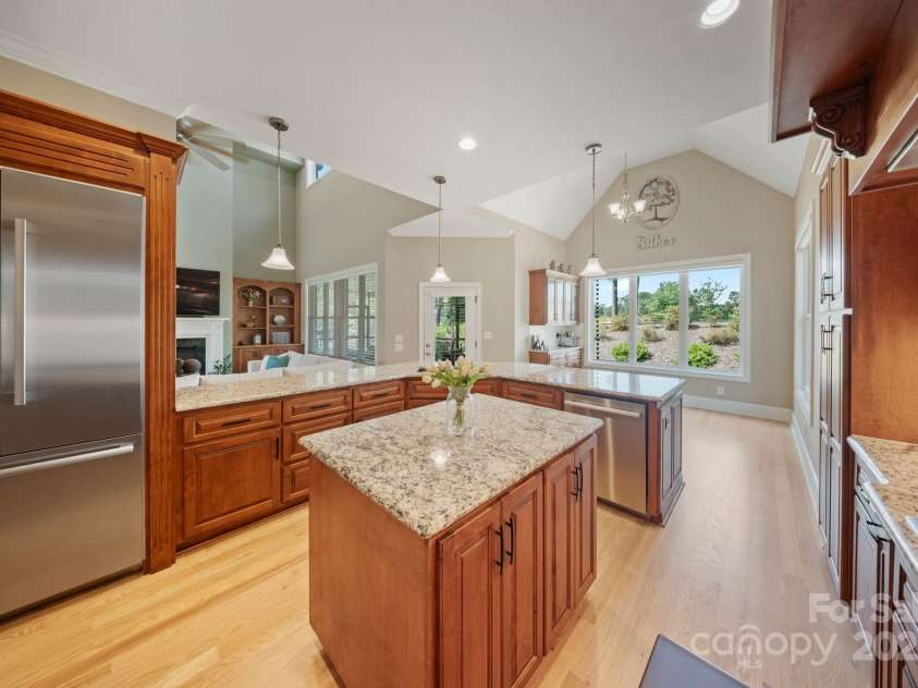 120 Cheyenne Lane, Statesville, NC 28677.  MLS# CAR4279452, YatesRealty ID 25421. Spacious Kitchen with Thermador Appliances