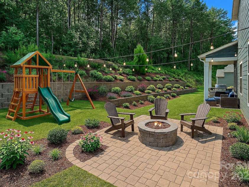 1390 Cedardale Lane, Denver, NC 28037.  MLS# CAR4247422, YatesRealty ID 25425. Virtually enhanced to show potential