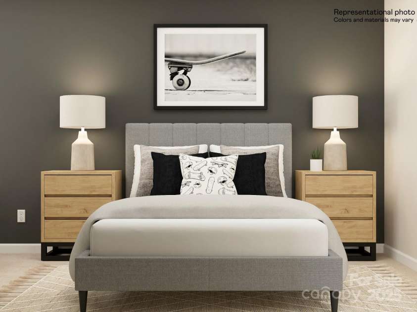 10044 Greystar Lane, Charlotte, NC 28213.  MLS# CAR4279862, YatesRealty ID 25430. Bedroom 2