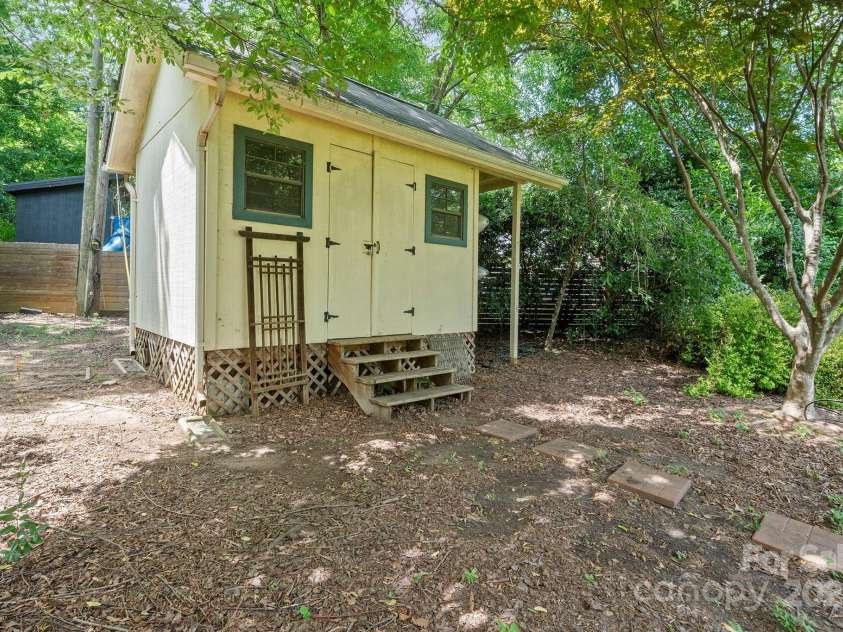 3612 Trent Street, Charlotte, NC 28209.  MLS# CAR4271192, YatesRealty ID 25435. Shed comes as-is
