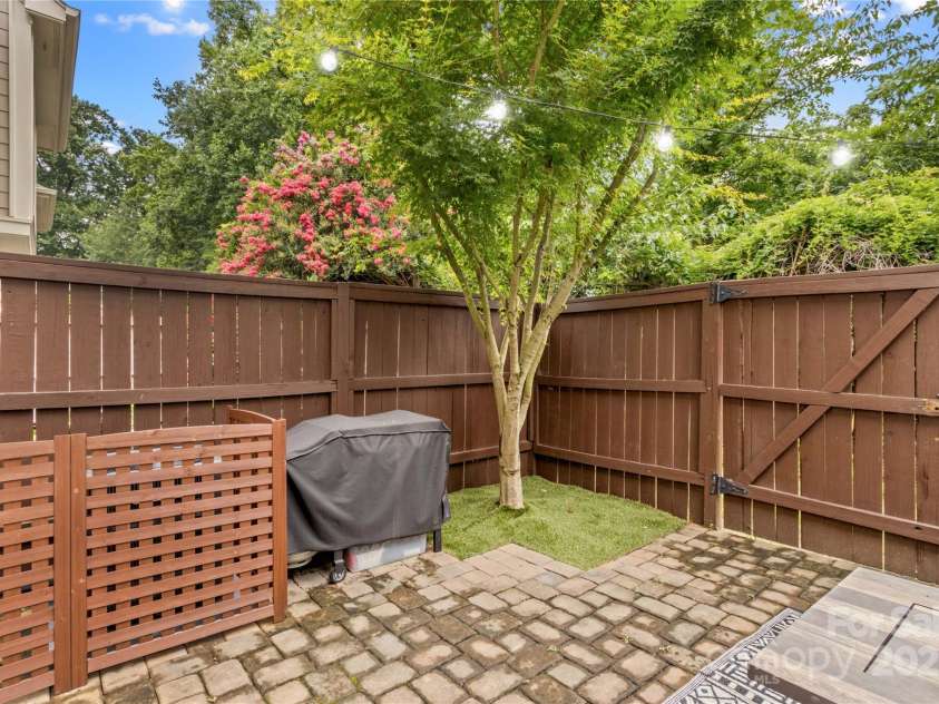 1013 Park West Drive, Charlotte, NC 28209.  MLS# CAR4274640, YatesRealty ID 25437. AC units with Privacy Fence