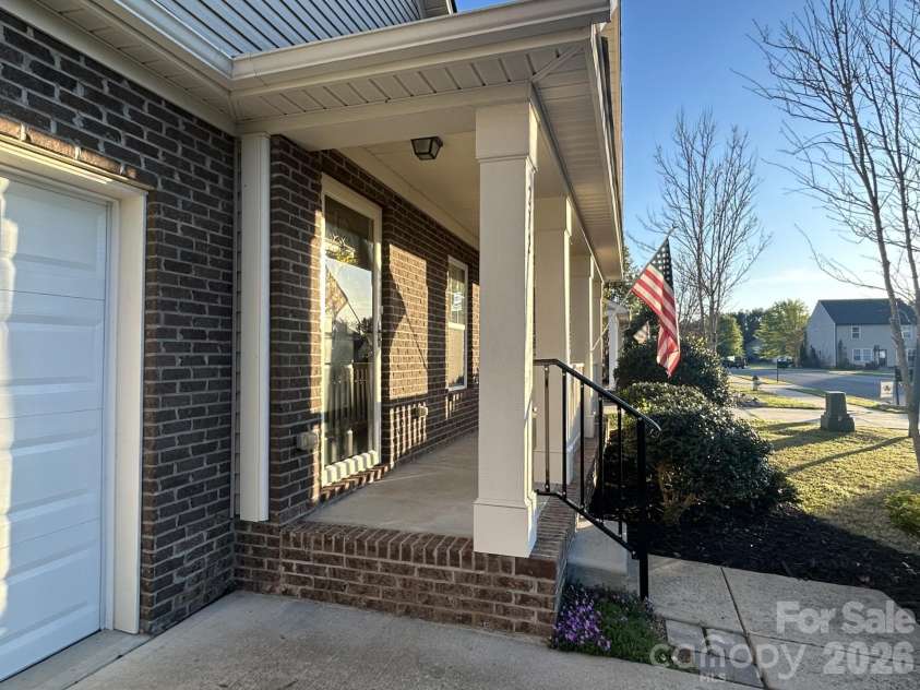 272 Abigail Court, Rock Hill, SC 29730.  MLS# CAR4367439, YatesRealty ID 25447. Front porch