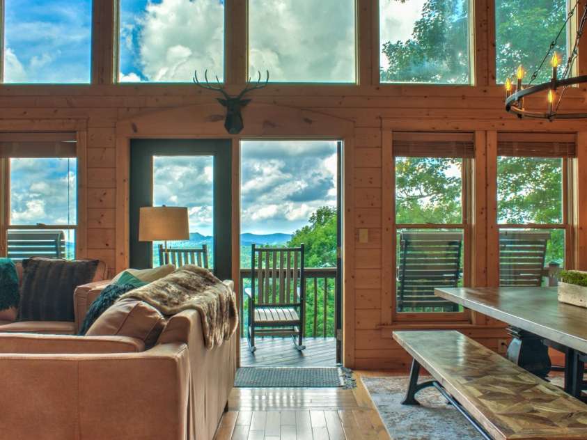181 Scenic Wolf Drive, Mars Hill, NC 28754.  MLS# CAR4380057, YatesRealty ID 25449. Breathtaking views