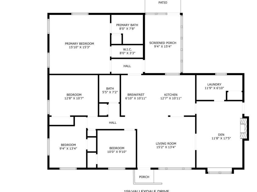 159 Valleydale Drive, Gastonia, NC 28056.  MLS# CAR4277434, YatesRealty ID 25452. 