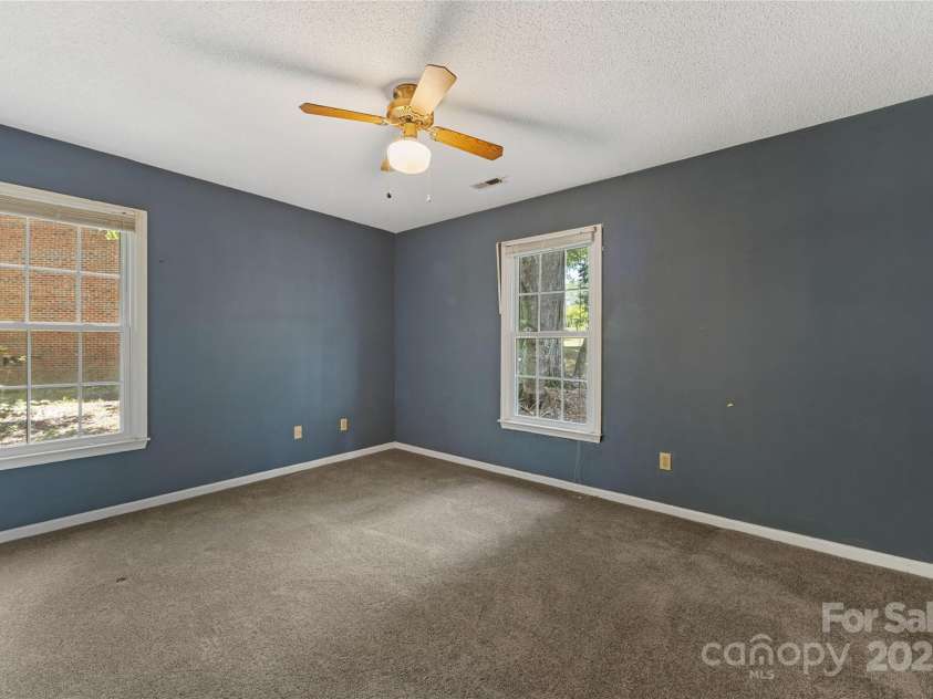 4601 Bournewood Lane, Charlotte, NC 28226.  MLS# CAR4278475, YatesRealty ID 25454. Bedroom 3