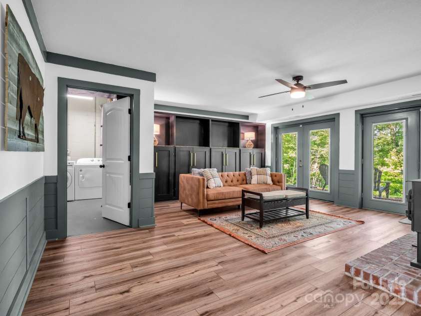 1171 Clark Road, Rutherfordton, NC 28139.  MLS# CAR4263600, YatesRealty ID 25465. Beautifully redone! Stove is ready to go! Den/living downstairs and walk out to expansive views, also!