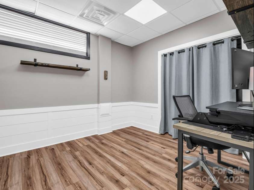 1171 Clark Road, Rutherfordton, NC 28139.  MLS# CAR4263600, YatesRealty ID 25465. Bedroom 3 currently used as an office in lower area