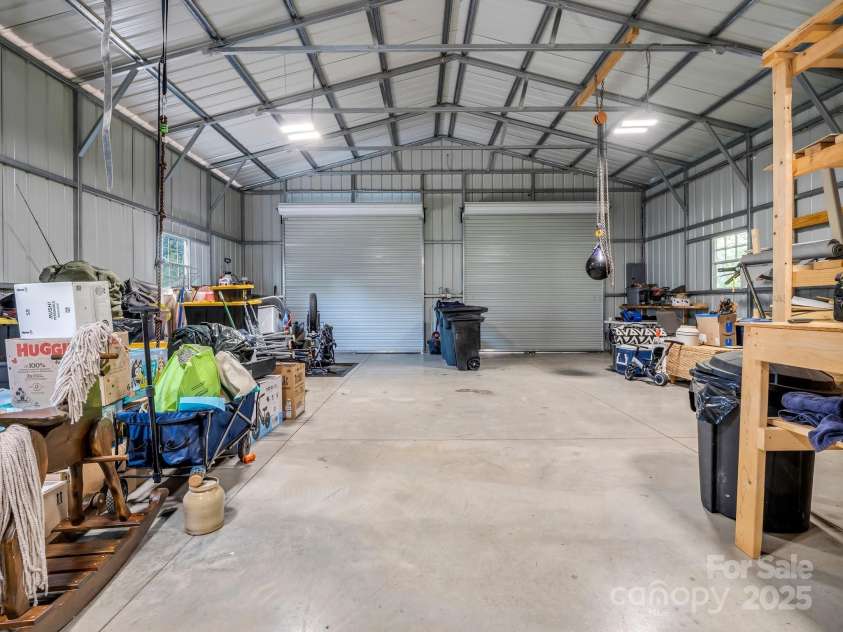 1171 Clark Road, Rutherfordton, NC 28139.  MLS# CAR4263600, YatesRealty ID 25465. Detached workshop with office/relaxation or whatever you desire... it's huge!