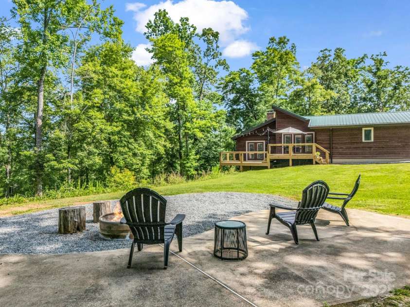 1171 Clark Road, Rutherfordton, NC 28139.  MLS# CAR4263600, YatesRealty ID 25465. On your way back from the trails, unwind and take a seat!