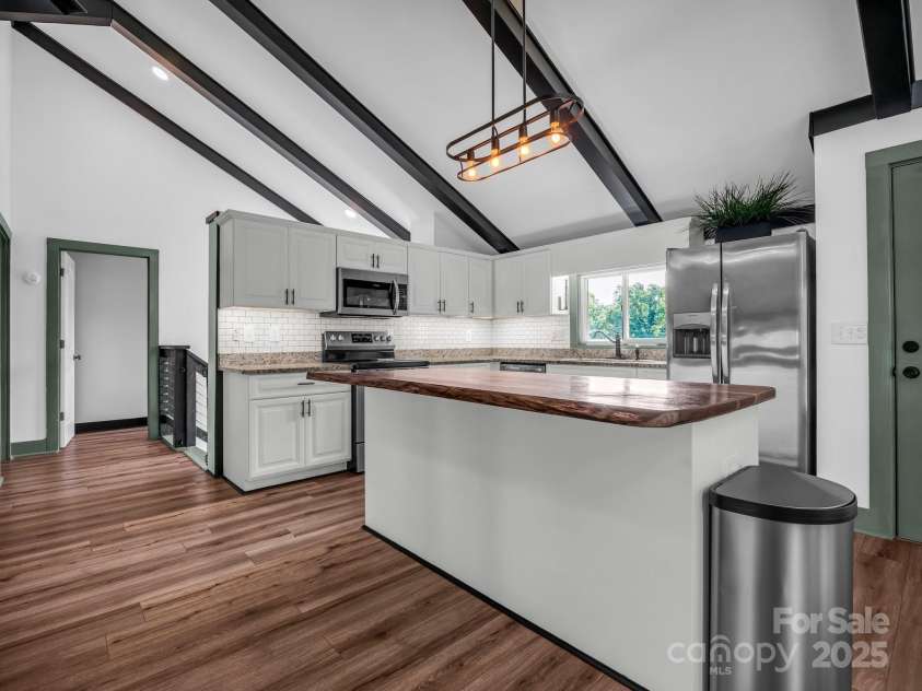 1171 Clark Road, Rutherfordton, NC 28139.  MLS# CAR4263600, YatesRealty ID 25465. Wide open kitchen in the heart of it all!
