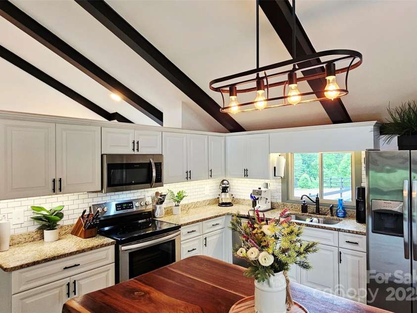 1171 Clark Road, Rutherfordton, NC 28139.  MLS# CAR4263600, YatesRealty ID 25465. Wide open kitchen in the heart of it all!