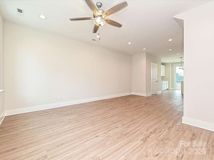 1611 Polk Street, Charlotte, NC 28206.  MLS# CAR4207832, YatesRealty ID 25471. Living/Dining