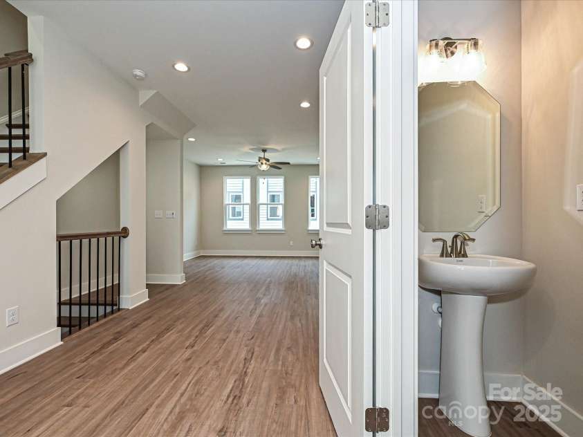 1611 Polk Street, Charlotte, NC 28206.  MLS# CAR4207832, YatesRealty ID 25471. Main Floor Powder Room